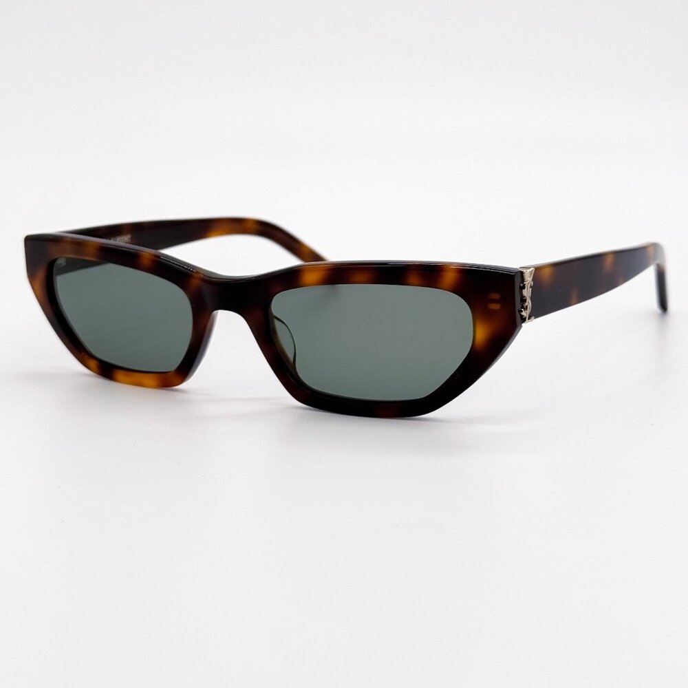 NEW SAINT LAURENT SUNGLASSES SL M126 003 HAVANA WOMEN EYEWEAR SLM126 003